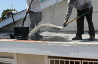 Perran Wharf flat roofing repair